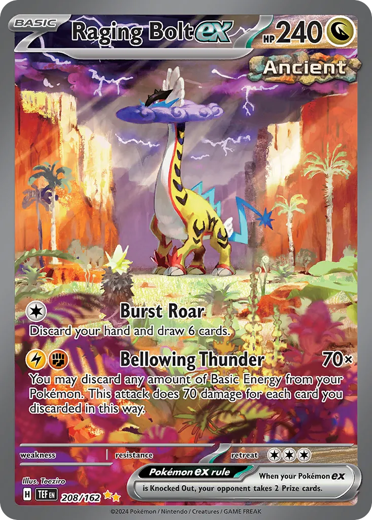 Raging Bolt ex — Temporal Forces #208