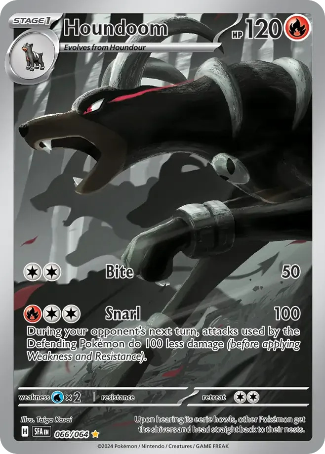 Houndoom — Shrouded Fable #66