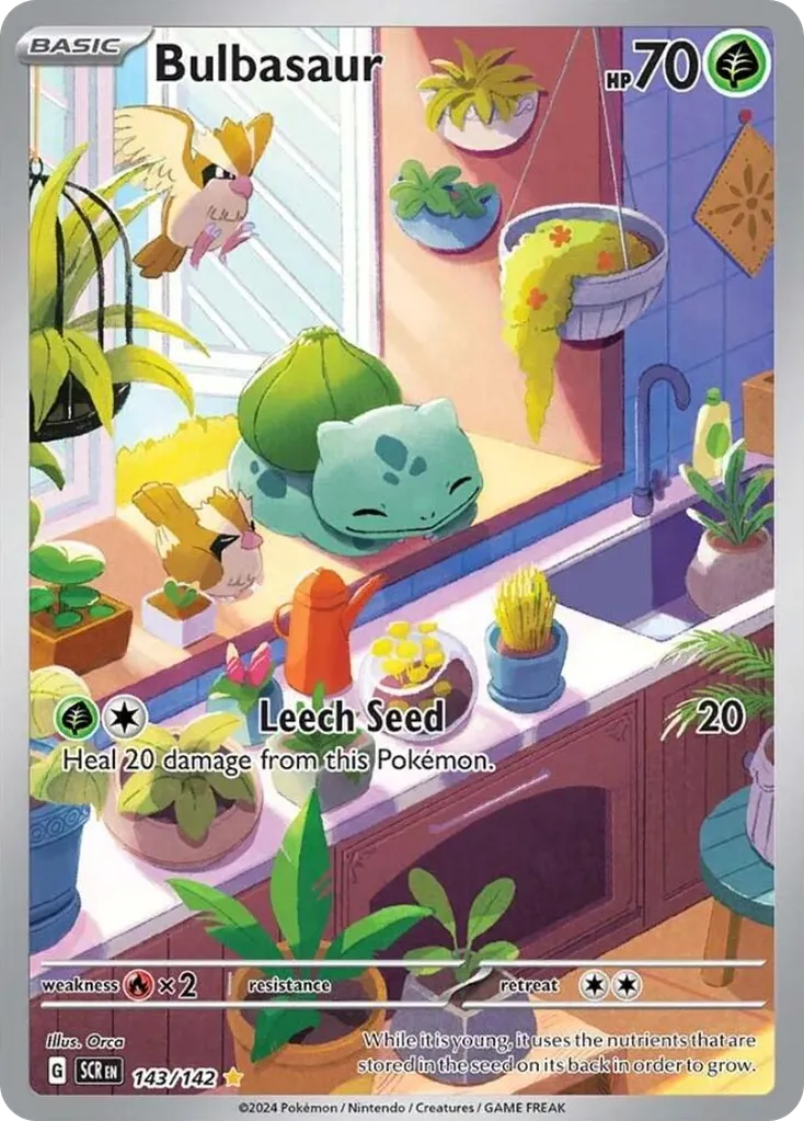 Bulbasaur — Stellar Crown #143