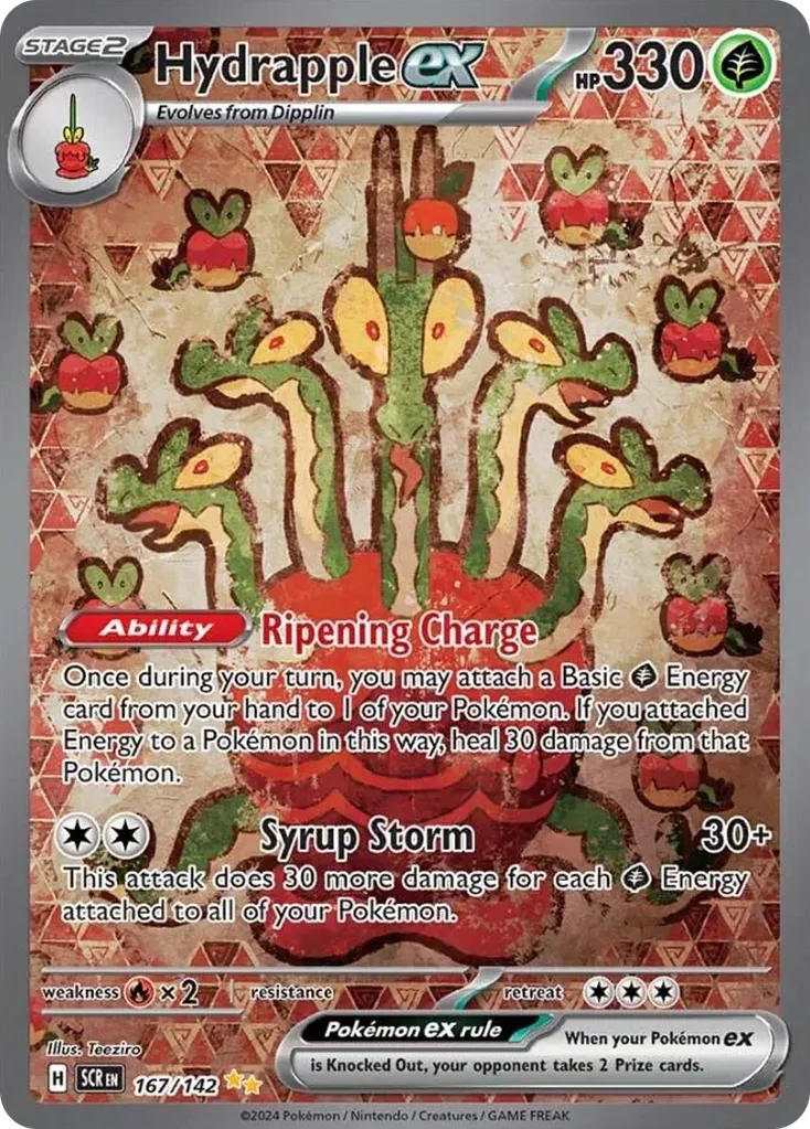 Hydrapple ex — Stellar Crown #167