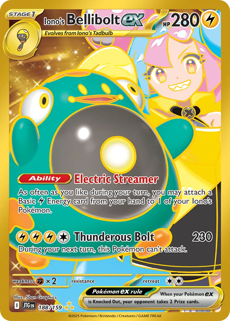 Iono's Bellibolt ex — Journey Together