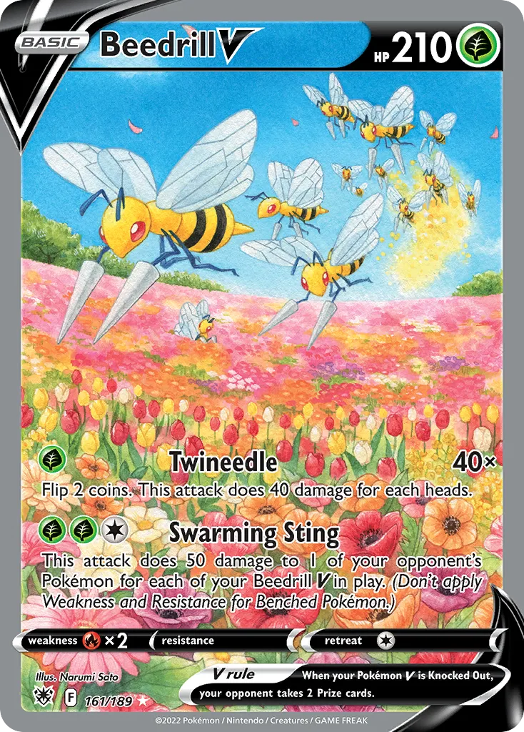 Beedrill V — Astral Radiance #161