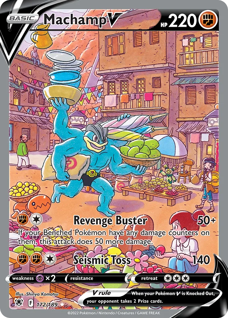 Machamp V — most valuable card in Astral Radiance