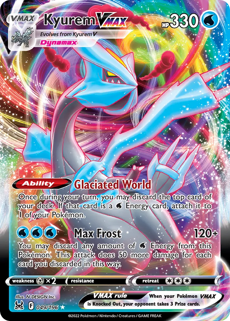 Kyurem VMAX — Lost Origin