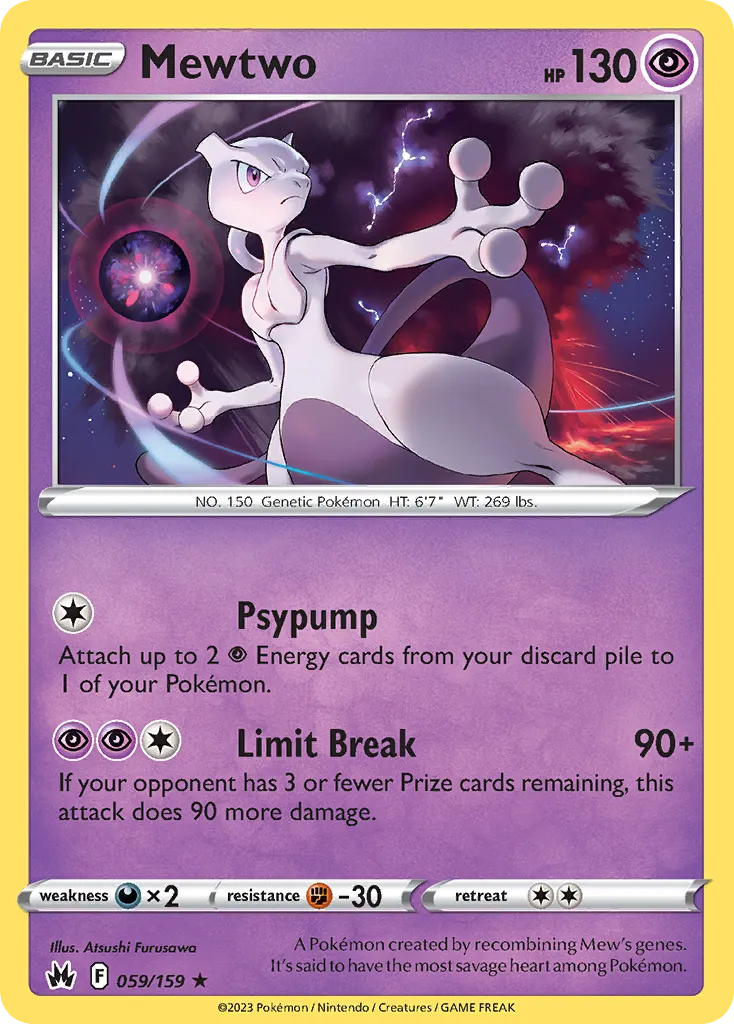 Mewtwo — Crown Zenith