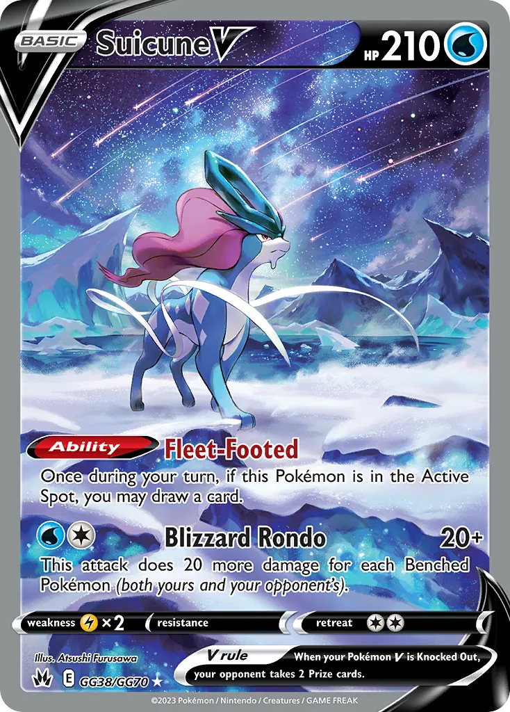 Suicune V — Crown Zenith