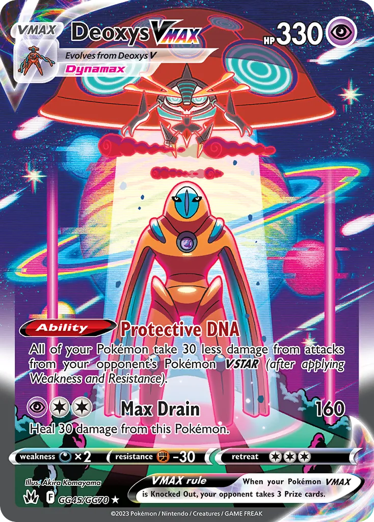 Deoxys VMAX — Crown Zenith