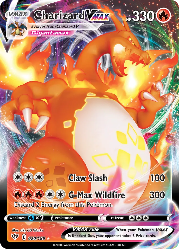 Charizard VMAX — Darkness Ablaze #20