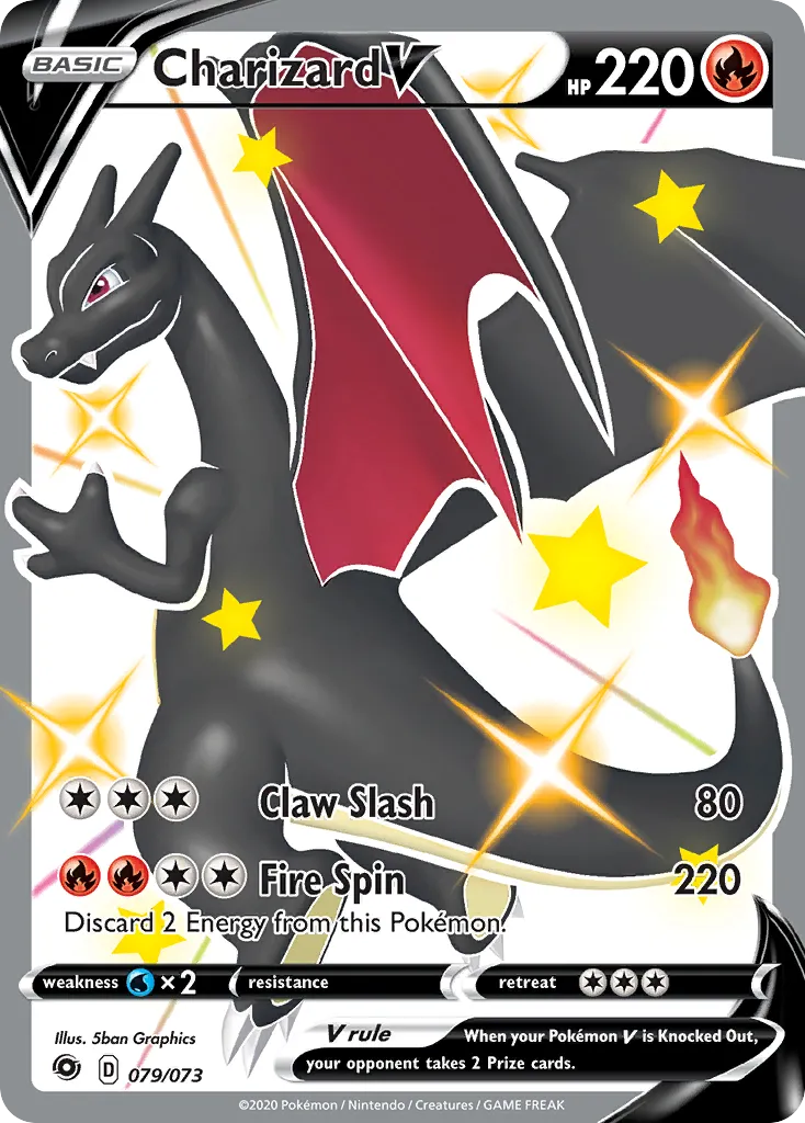 Charizard V — top EV contributor in Champion's Path