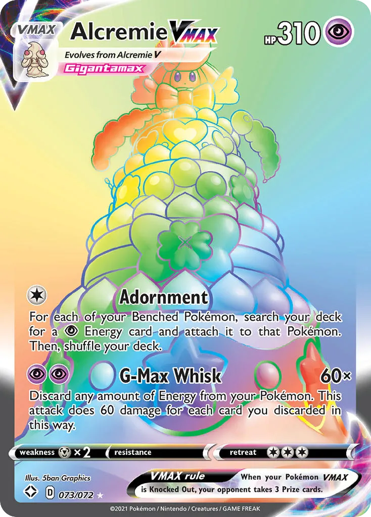 Alcremie VMAX — Shining Fates