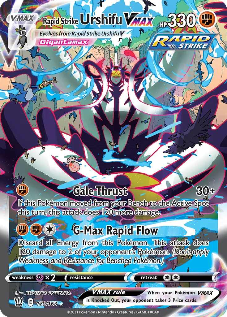 Rapid Strike Urshifu VMAX — Battle Styles
