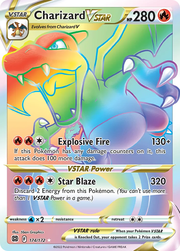 Charizard VSTAR — Brilliant Stars