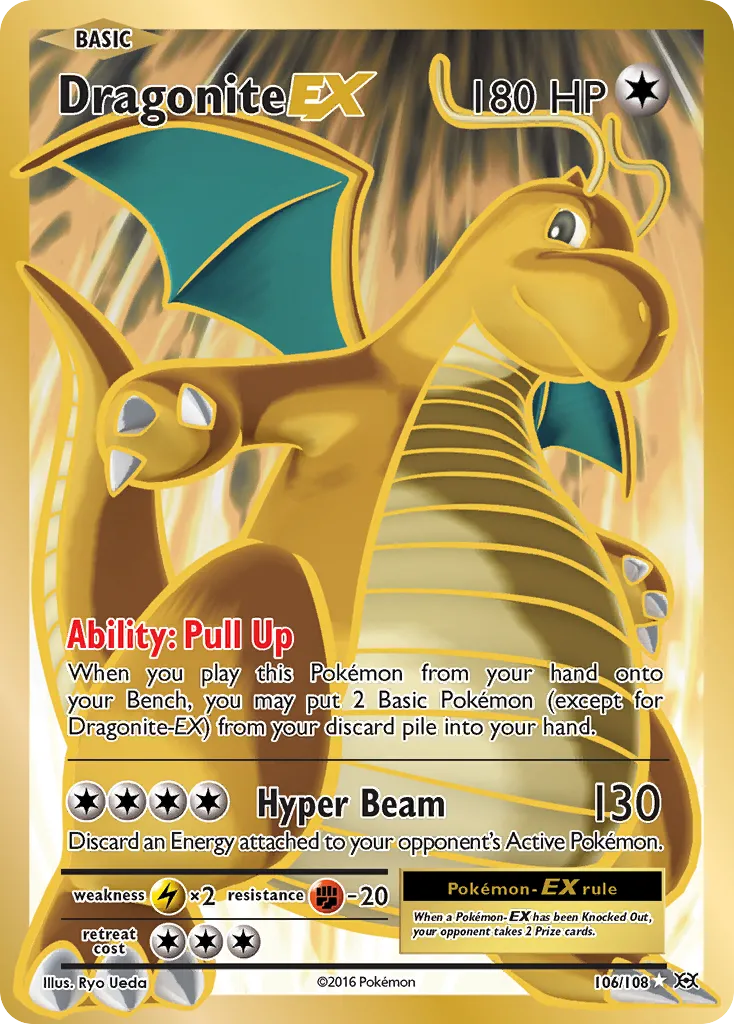 Dragonite-EX — Evolutions #106