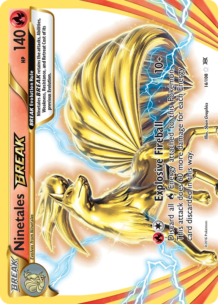 Ninetales BREAK — Evolutions