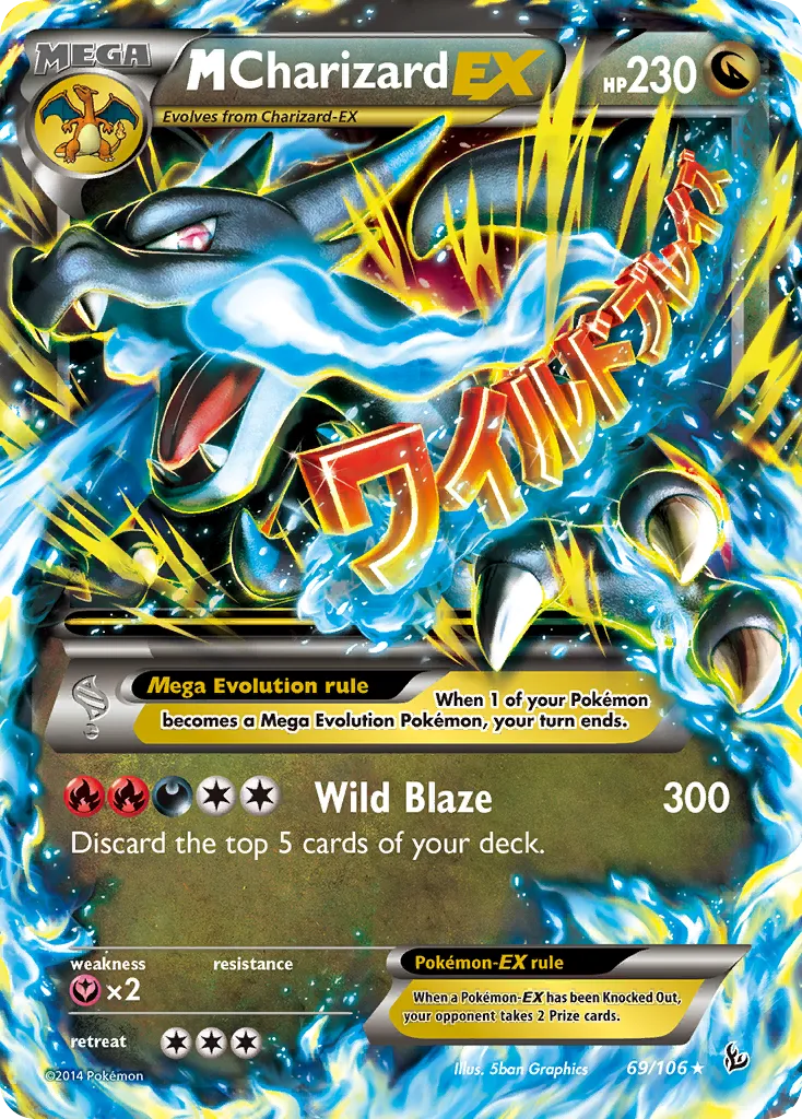 M Charizard-EX — Flashfire