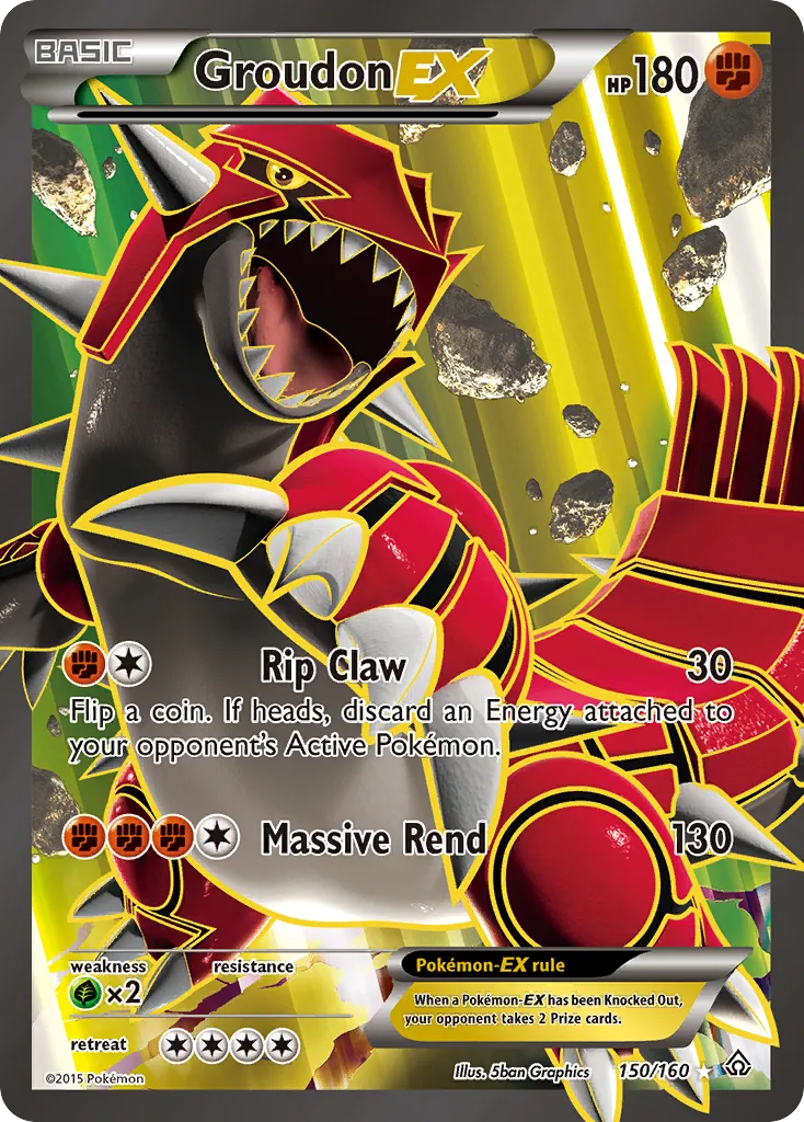 Groudon-EX — Primal Clash #150