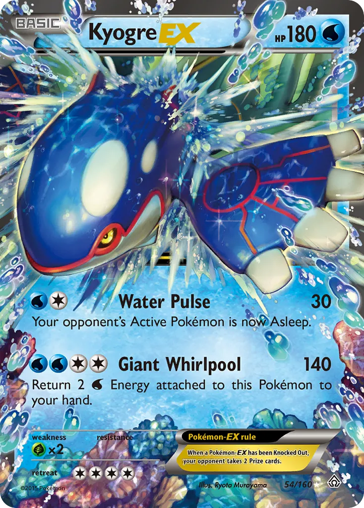 Kyogre-EX — Primal Clash