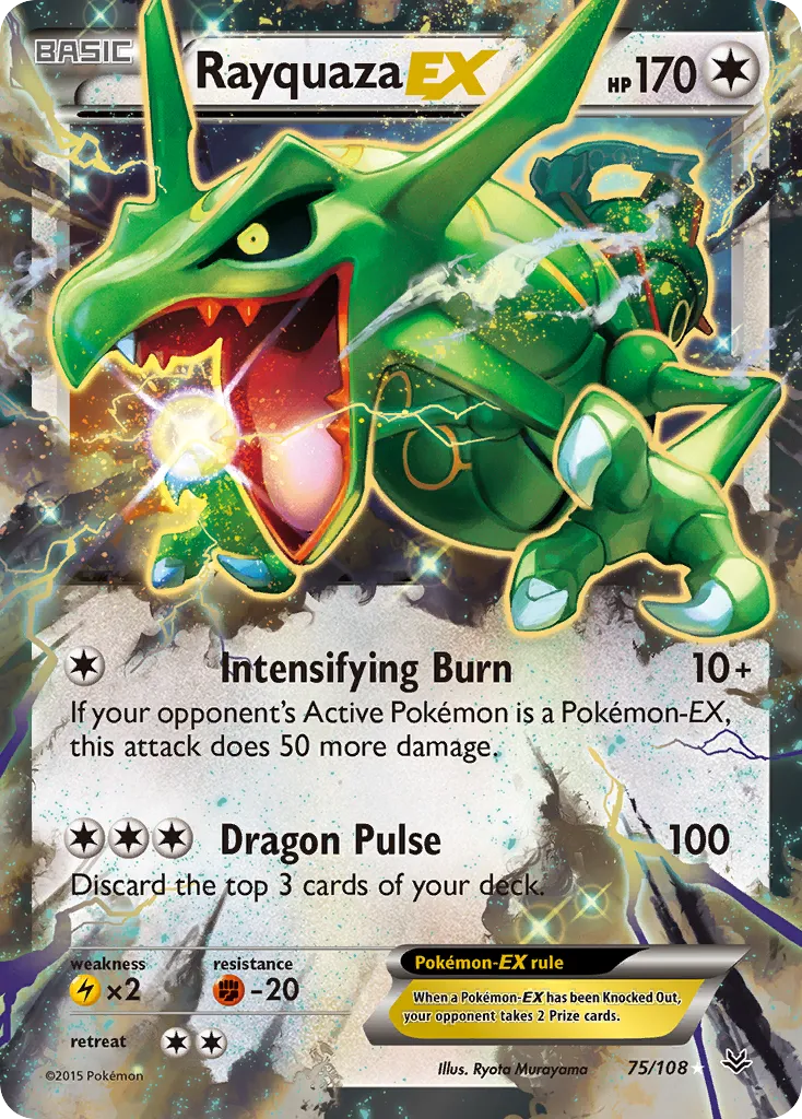 Rayquaza-EX — Roaring Skies