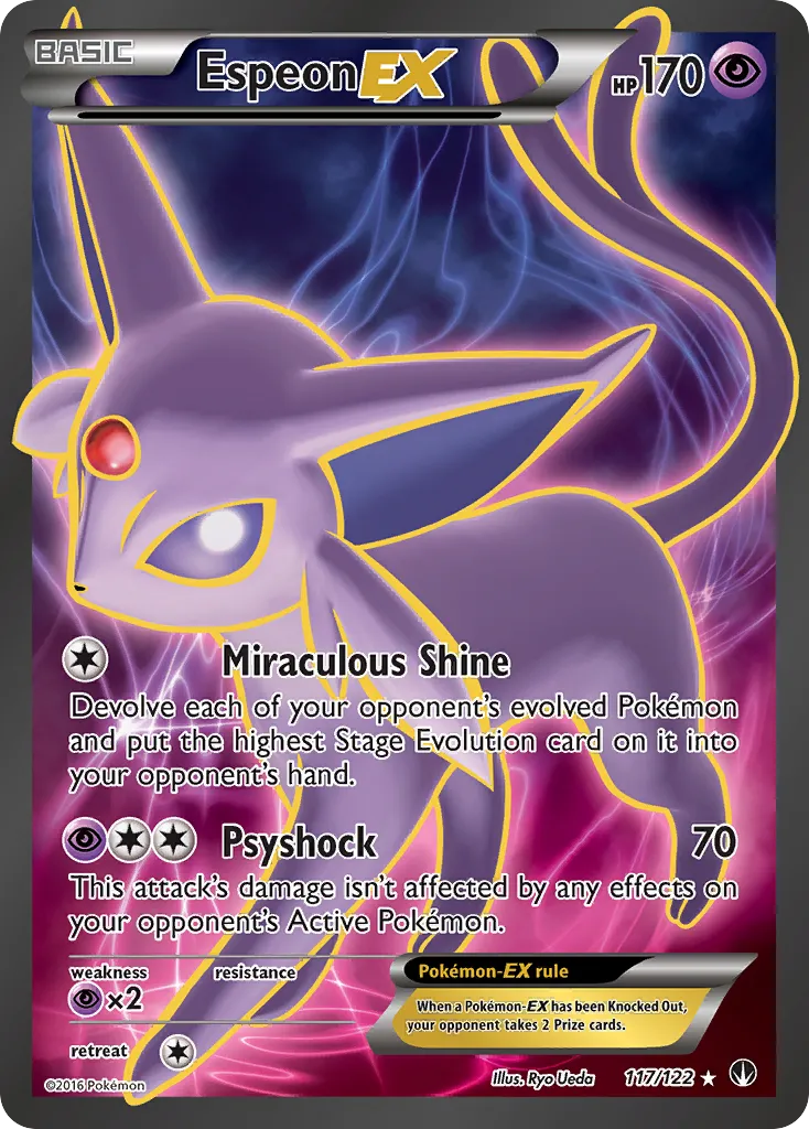 Espeon-EX — BREAKpoint #117