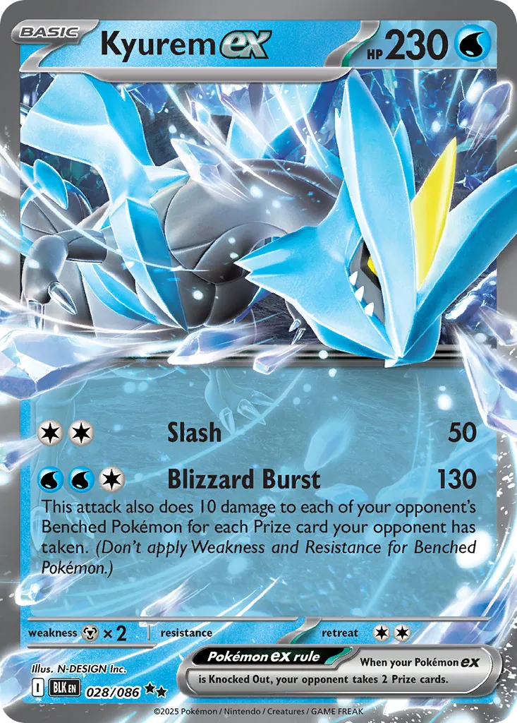 Kyurem ex — Black Bolt